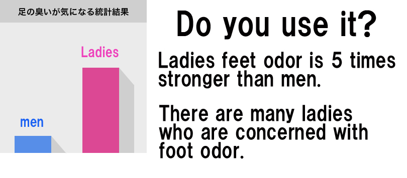 ご存知ですか？女子の足は男子の5倍クサい!?